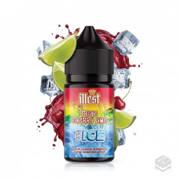 AROMA TRIPLE CHERRY LIME EXTRA ICE ILLEST 5ML MINILONGFILL