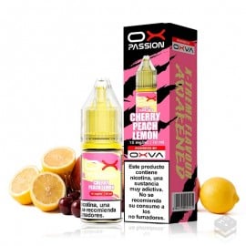 NICOTINE SALTS CHERRY PEACH LEMON OXVA OX PASSION 10ML