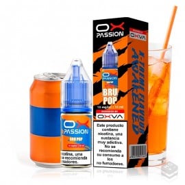 NICOTINE SALTS BRU POP OXVA OX PASSION 10ML