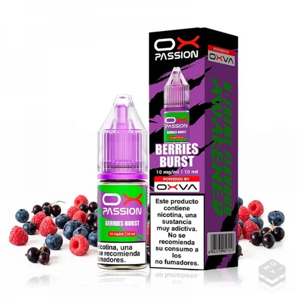 SALES DE NICOTINA BERRY BURST OXVA OX PASSION 10ML