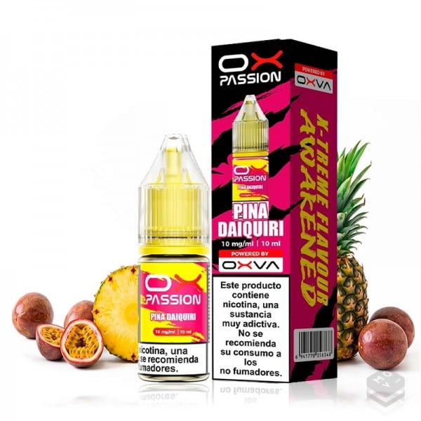 NICOTINE SALTS PIÑA DAIQUIRI OXVA OX PASSION 10ML