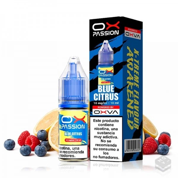 SALES DE NICOTINA BLUE CITRUS OXVA OX PASSION 10ML