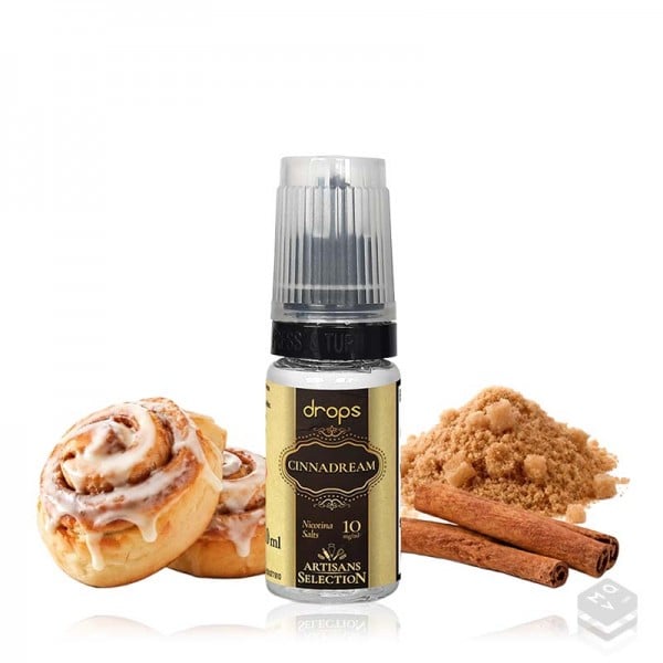 NICOTINE SALTS CINNADREAM ARTISANS SELECTION DROPS 10ML
