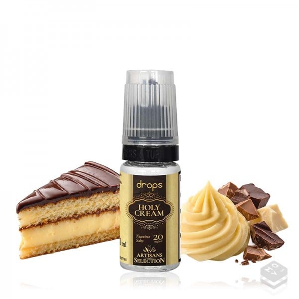 NICOTINE SALTS HOLY CREAM ARTISANS SELECTION DROPS 10ML