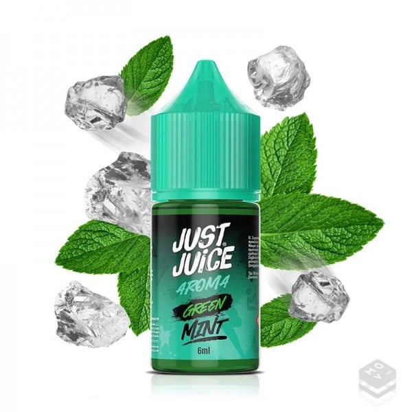 AROMA GREEN MINT RANGE JUST JUICE 6ML MINILONGFILL