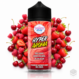 AROMA STRAWBERRY RASPBERRY CHERRY HYPER DINNER LADY 10ML LONGFILL
