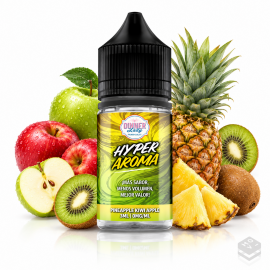 AROMA PINEAPPLE KIWI APPLE HYPER DINNER LADY 3ML MINILONGFILL