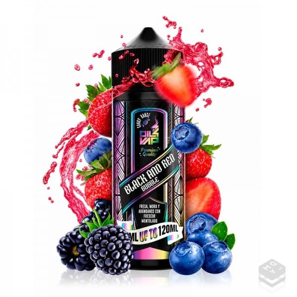BLACK AND RED BUBBLE OIL4VAP 30ML LONGFILL VAPE
