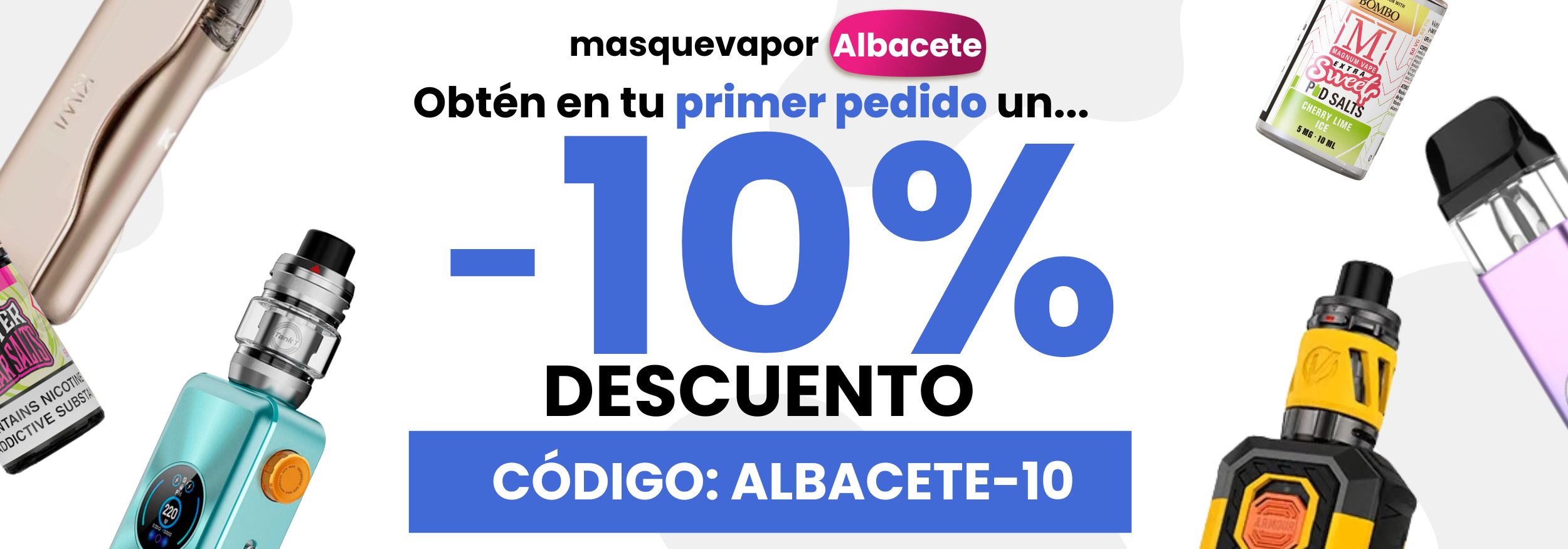 Tienda Vaper, Vapers y Vapeo Albacete