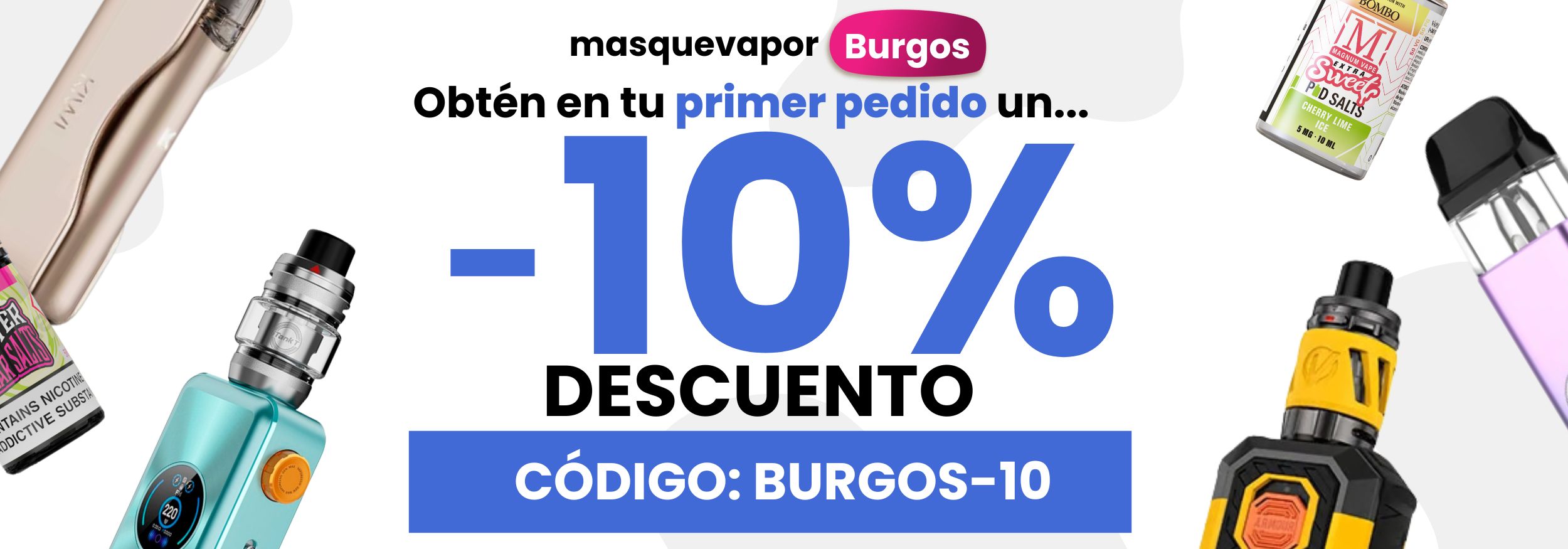 Tienda Vaper, Vapers y Vapeo Burgos