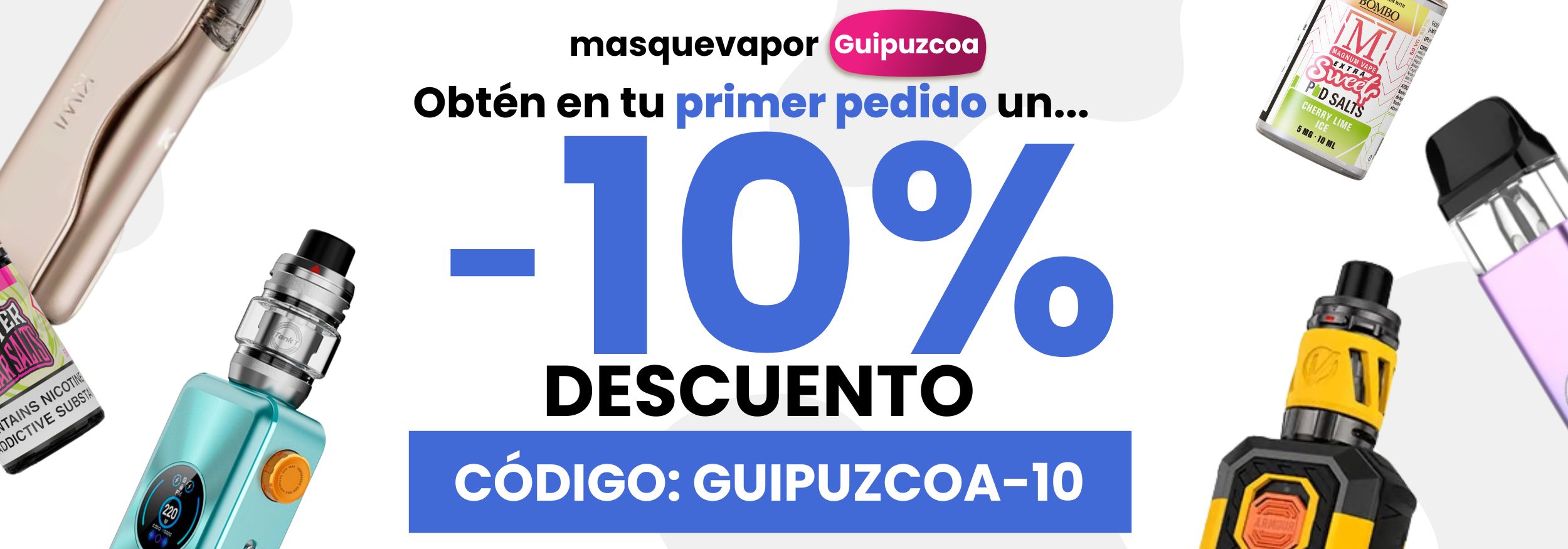 Tienda Vaper, Vapers y Vapeo Guipúzcoa