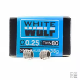 WHITE WOLF 0,25OHM THE FORGE BY CHARROCOILS