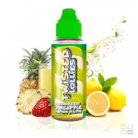 TWISTED LOLLIES STRAWBERRY PINEAPPLE LIME 100ML VAPE
