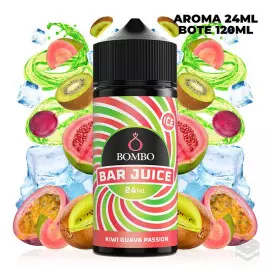 FLAVOUR KIWI GUAVA PASSION ICE BAR JUICE BY BOMBO 24 ML LONGFILL
