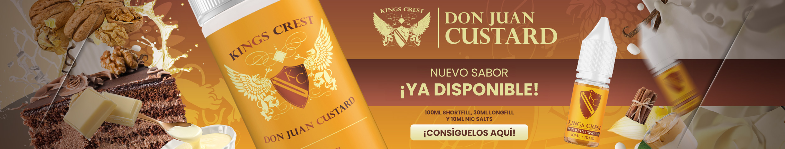 Nuevo Sabor Kings Crest Don Juan Custard