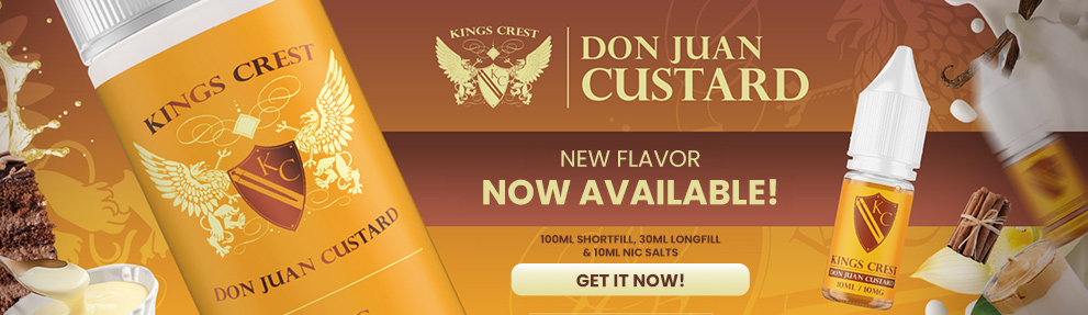 New Flavor Kings Crest Don Juan Custard